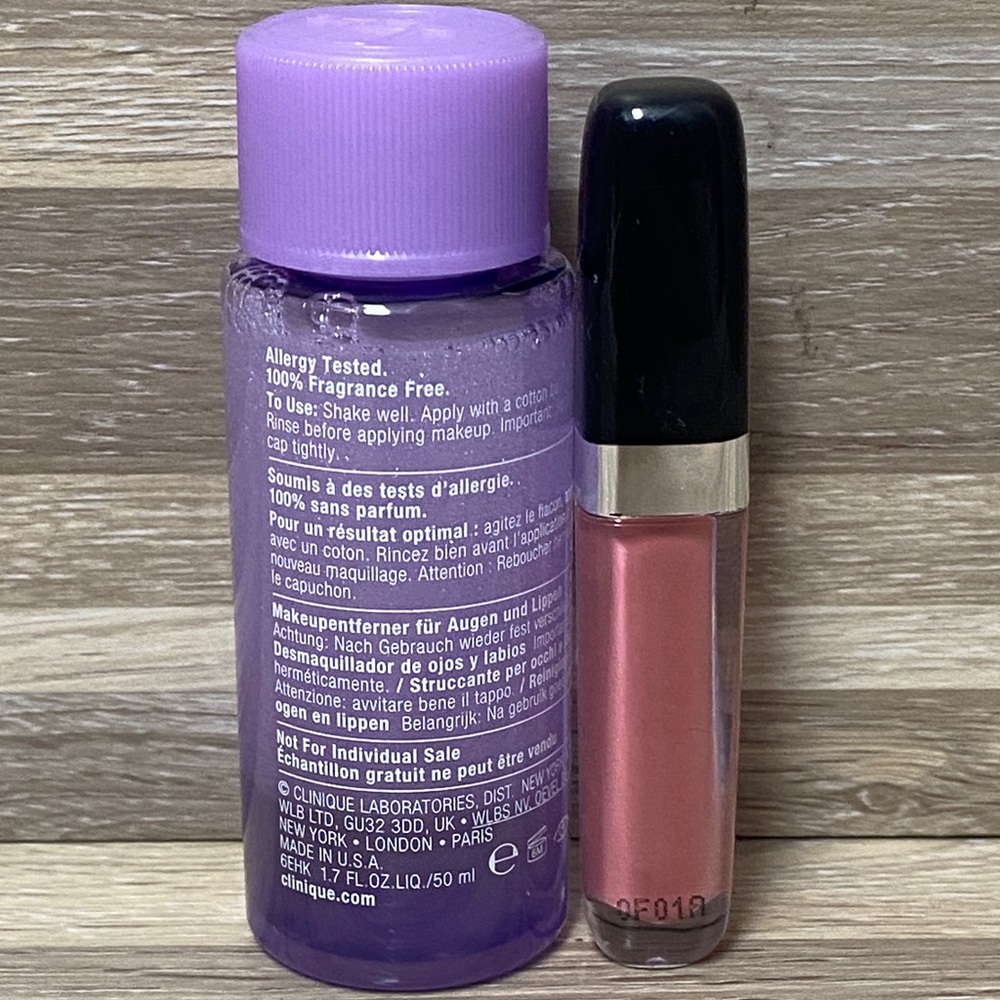 Clinique Makeup Remover and Marc Jacobs Lip Gloss 382 sugar high - Picture 2 of 5